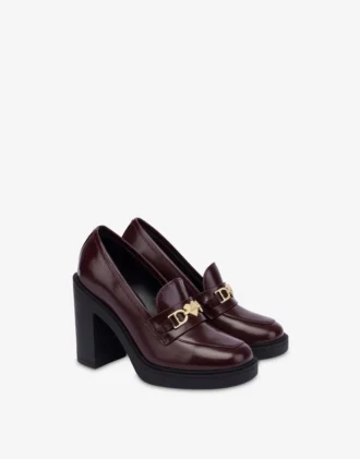 Zapatos de tacón de piel de becerro