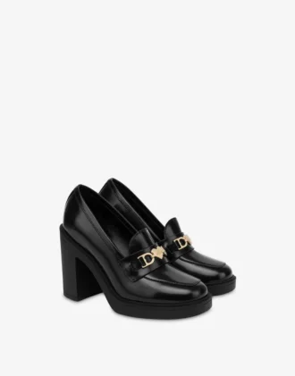 Zapatos de tacón de piel de becerro