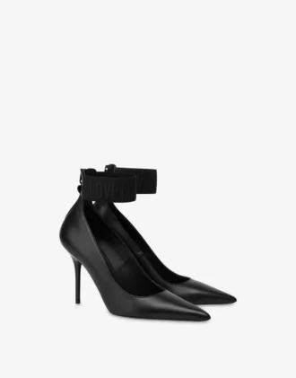 Zapatos de tacón de piel de becerro