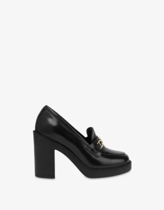 Zapatos de tacón de piel de becerro