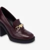 Zapatos de tacón de piel de becerro