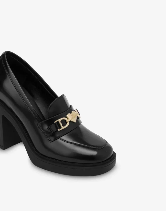 Zapatos de tacón de piel de becerro