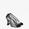 Zapatos de tacón de PVC