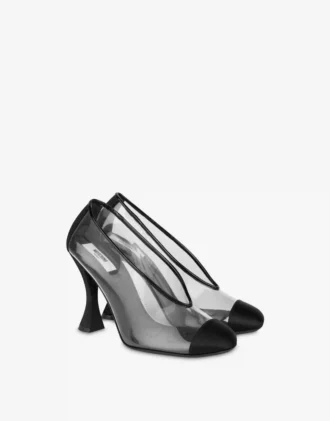 Zapatos de tacón de PVC