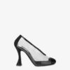 Zapatos de tacón de PVC